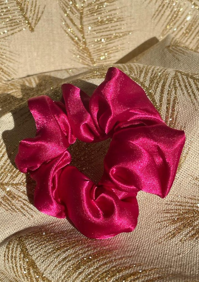 Fuchsia Scrunchie