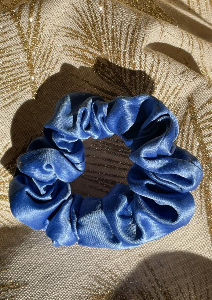 Persian Blue Scrunchie